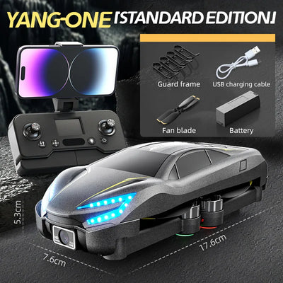 New Jjrc X39 Brushless Remote-Controlled Airplane Simulation Car Design High-Definition Dual Camera 8k Aerial Drone Toy
