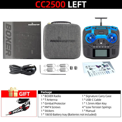 IN STOCK Radiomaster BOXER Radio Controller Hall Gimbals ELRS/4IN1/CC2500 Transmitter Remote Control Support EDGETX RC FPV Drone