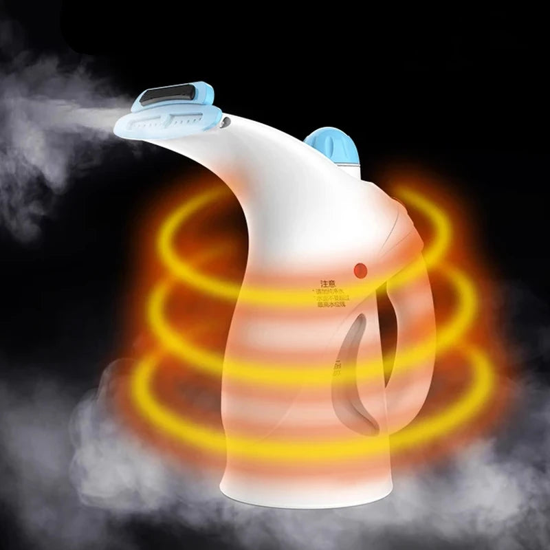 DMWD Household Garment Steamer Handheld Steam Iron Hanging Ironing Mini Portable Travel Essentials Overheat Protection