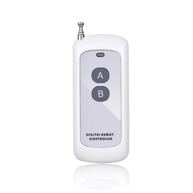 433MHz Universal RF Remote Control Wireless Learning Code Controller 2/4/6/8 Buttons Transmitter For Garage Door Gate Light