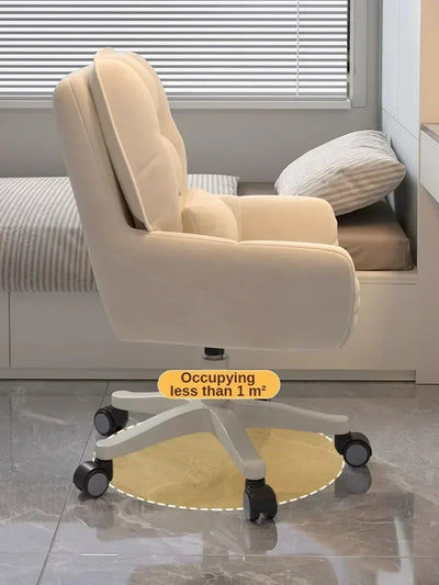 360 ° Rotatable Office Chair Height Adjustable Relax Chairs Ergonomic Computer Backrest Chair Comfortable Living Room Chairs