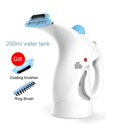 DMWD Household Garment Steamer Handheld Steam Iron Hanging Ironing Mini Portable Travel Essentials Overheat Protection