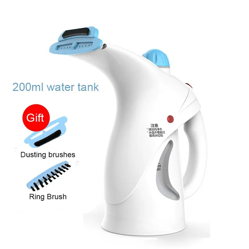 DMWD Household Garment Steamer Handheld Steam Iron Hanging Ironing Mini Portable Travel Essentials Overheat Protection
