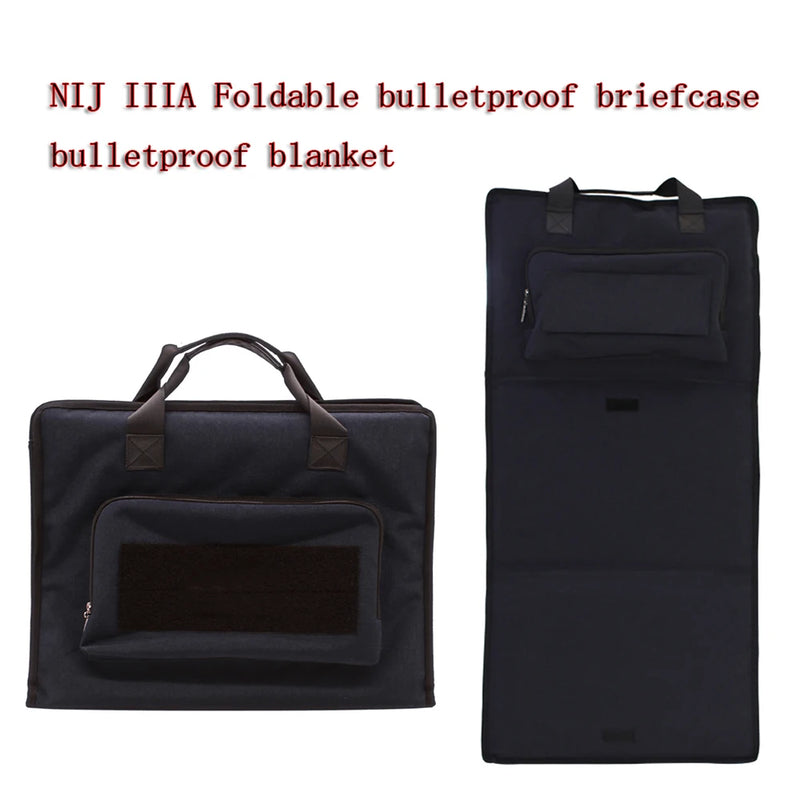 Shield Bulletproof Briefcase-Ballistic Body Armor Safe Bag NIJ Level IIIA Plate Insert Portfolio Tactical Concealed Briefcase