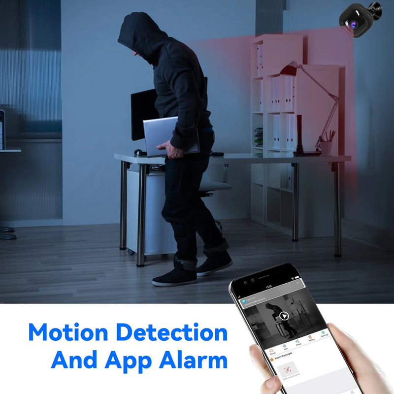 A10 Mini 720P WiFi Camera Motion Detection Security Cam Smart Home Wireless Baby Monitor Night Vision IP Surveillance Camcorders