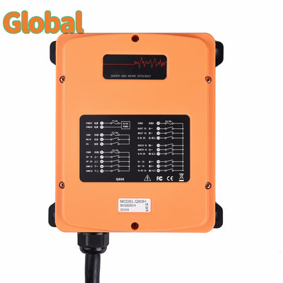 Q808 Double speed Industrial Wireless Radio Crane Remote Control switches Hoist track overhead bridge Crane Controller Lift