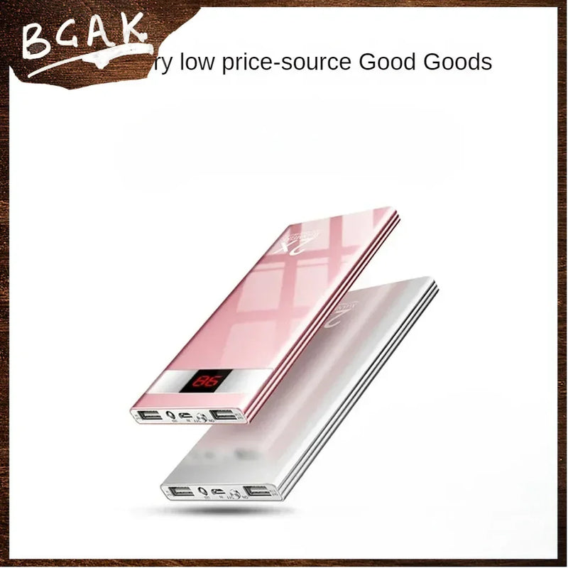 New Style BCAK Large capacity power bank rated 10000mAh Android ultra-thin mobile phone universal mobile power bank BCAK