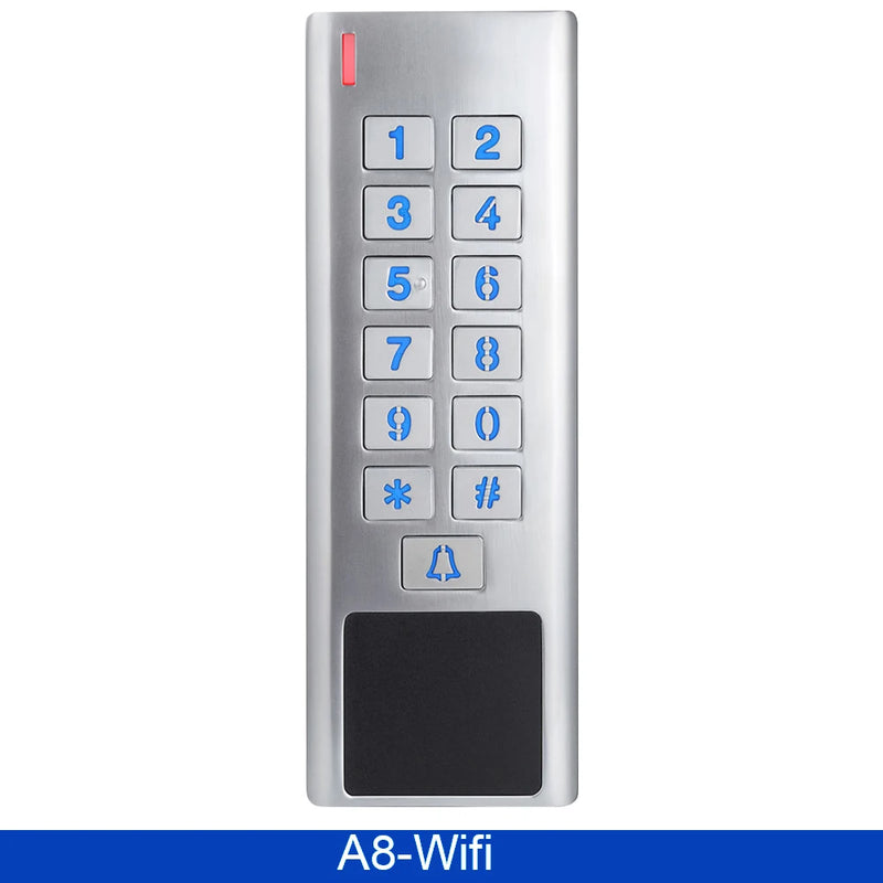 Waterproof Tuya APP Access Control Keyboard Wifi Remote Unlock RFID Fingerprint Access Keypad Digital Door Lock Opener 10000user
