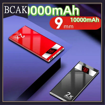 BCAK / Brand discount store Large capacity power bank rated 10000mAh Android ultra-thin mobile phone universal mobile power bank