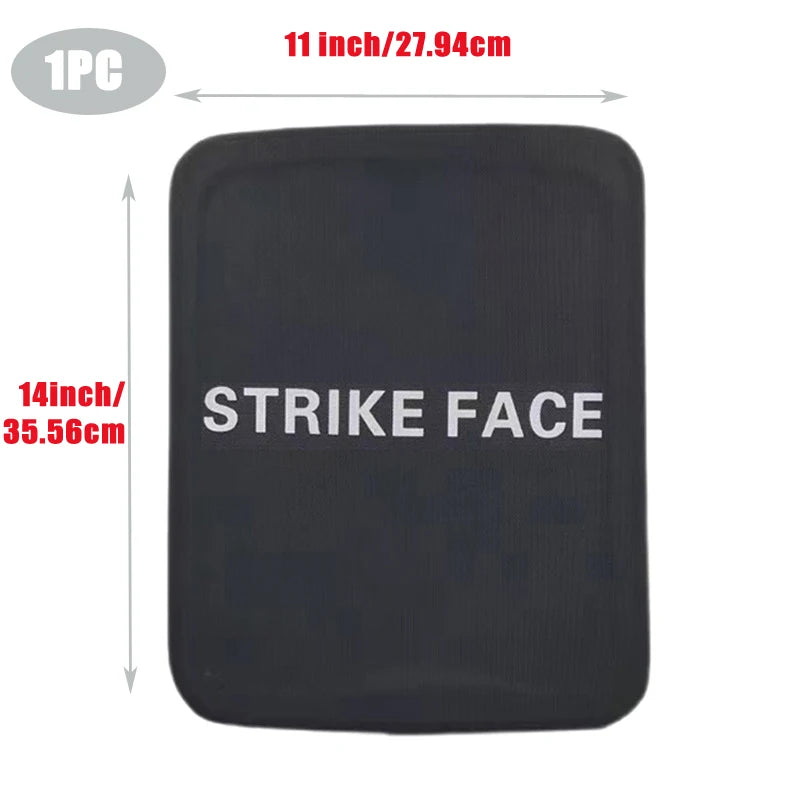 11*14inch UHMWPE PE Bulletproof Ballistic Panel NIJ IIIA Stand Alone Body Armor Vest Plate Lightweight Anti Bullet Proof Shield