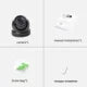 CCTV 1080P 720P AHD Camera BNC Avation Outdoor Black Mini Dome Analog IR Cut For Car Bus Truck Home Surveillance video camera