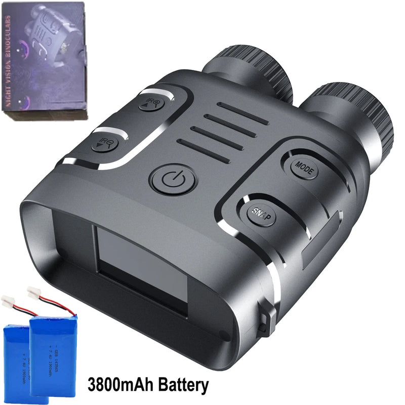 1080P Binoculars 5X Digital Zoom Infrared Night Vision Device Photo Video Taking Outdoor Telescopes for Hunting Boating Camping