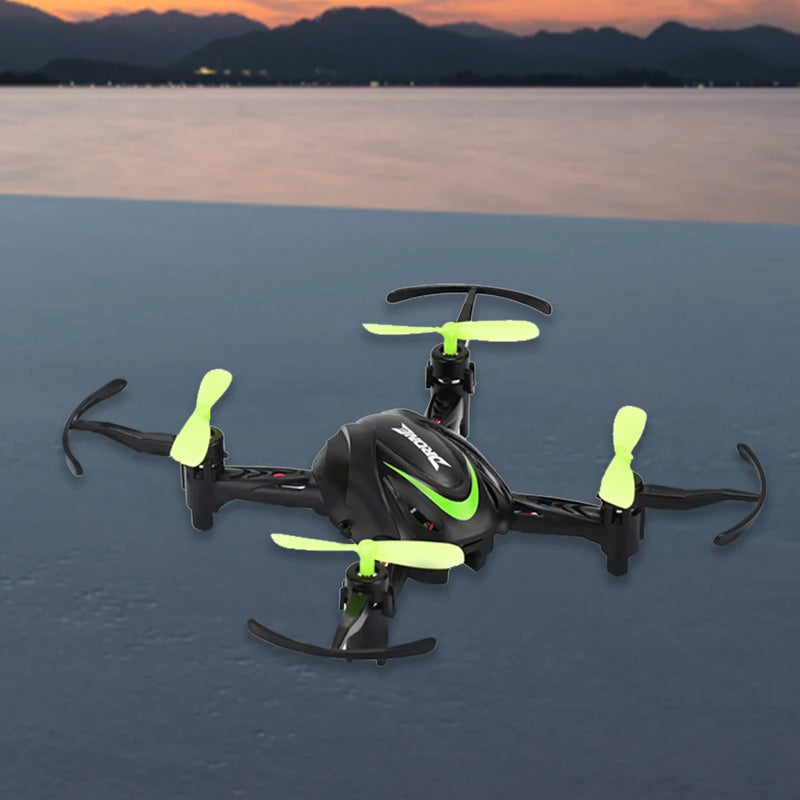 Remote Control Quadcopter LED Fuselage Night Light RC Aircraft One Button Take Off/Landing 3.7V 200mAh Lithium Battery Kids Toys