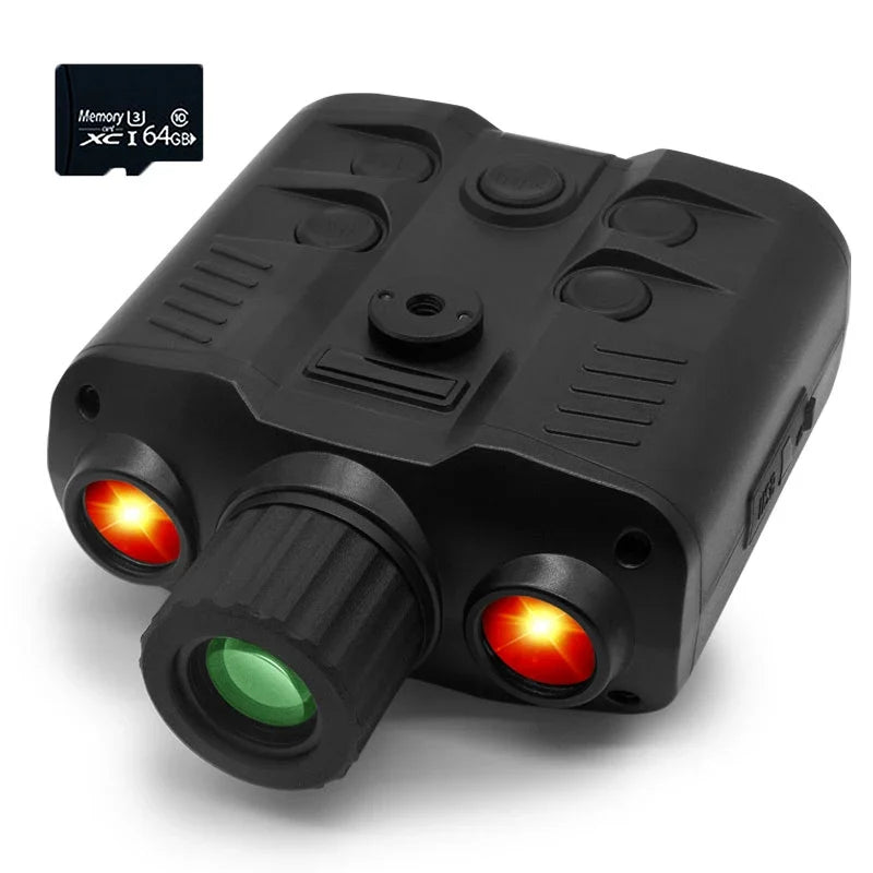 Ponbos NV900 Digital Infrared Night Vision Binoculars Tactical Telescope Spotting Scope for Hunting with Rangefinder Goniometer
